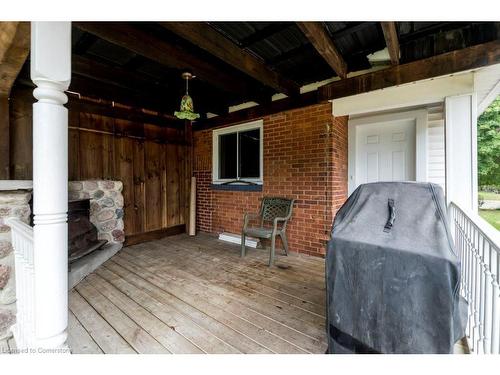 107 Wellington Street N, Kitchener, ON - Outdoor With Deck Patio Veranda With Exterior