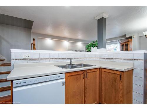 43 Cotton Grass Street, Kitchener, ON - Indoor Photo Showing Kitchen With Double Sink