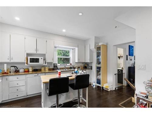 8 Campbell Street, Brantford, ON - Indoor Photo Showing Kitchen With Double Sink