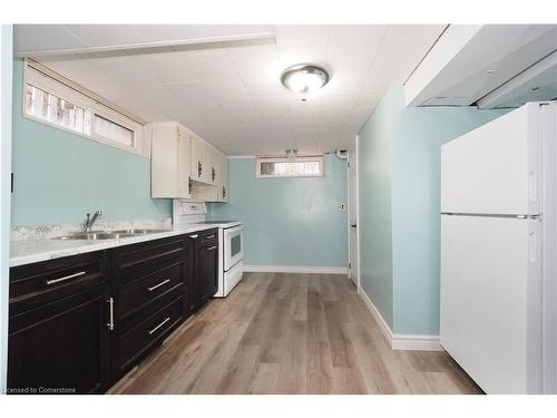 134 Patricia Avenue, Kitchener, ON - Indoor Photo Showing Kitchen With Double Sink