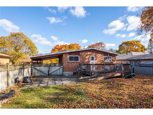 72 Massey Avenue, Kitchener, ON - Outdoor With Deck Patio Veranda