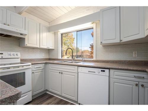 72 Massey Avenue, Kitchener, ON - Indoor Photo Showing Kitchen With Double Sink