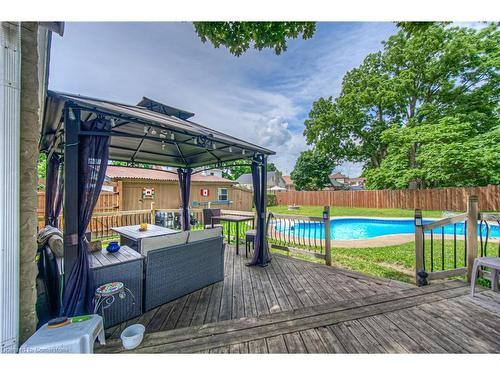 68 Samuelson Street, Cambridge, ON - Outdoor With In Ground Pool With Deck Patio Veranda