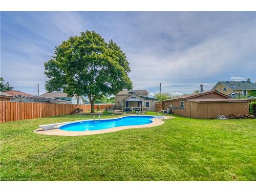 68 Samuelson Street, Cambridge, ON - Outdoor With In Ground Pool With Backyard