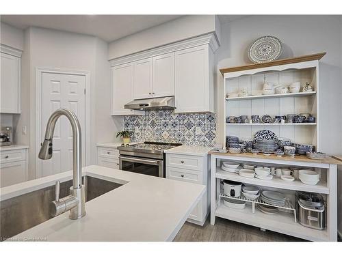 80 Mill Race Crescent, St. Jacobs, ON - Indoor Photo Showing Kitchen With Double Sink With Upgraded Kitchen