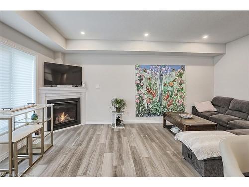 80 Mill Race Crescent, St. Jacobs, ON - Indoor Photo Showing Living Room With Fireplace