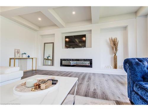 151 Cityview Drive N, Guelph, ON - Indoor Photo Showing Living Room With Fireplace