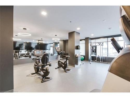 1508-155 Caroline Street S, Waterloo, ON - Indoor Photo Showing Gym Room