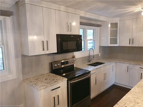 108 Greenbrier Drive, Waterloo, ON - Indoor Photo Showing Kitchen With Double Sink