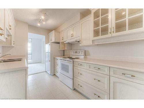 508-225 Harvard Place, Waterloo, ON - Indoor Photo Showing Kitchen With Double Sink