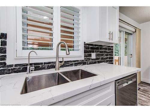 49 Vardon Avenue, Cambridge, ON - Indoor Photo Showing Kitchen With Double Sink