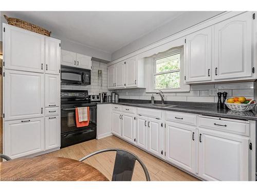 123 Bagot Street, Guelph, ON - Indoor Photo Showing Kitchen With Double Sink