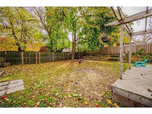 75 Jackson Avenue, Kitchener, ON - Outdoor With Deck Patio Veranda With Backyard