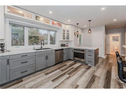 75 Jackson Avenue, Kitchener, ON - Indoor Photo Showing Kitchen With Double Sink With Upgraded Kitchen