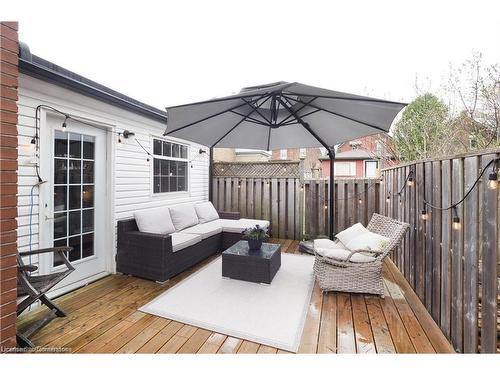 134 Brubacher Street, Kitchener, ON - Outdoor With Deck Patio Veranda With Exterior