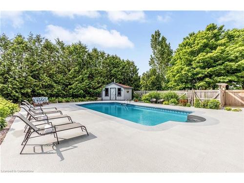 19617 Mountainview Road, Caledon East, ON - Outdoor With In Ground Pool With Backyard