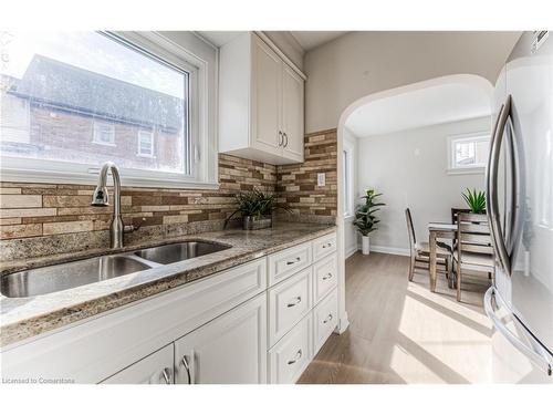 35 Guelph Street, Kitchener, ON - Indoor Photo Showing Kitchen With Double Sink