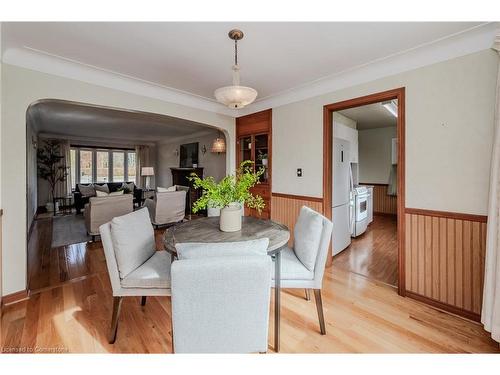 1443 Wrigley Road, Ayr, ON - Indoor Photo Showing Dining Room