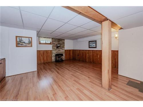 1443 Wrigley Road, Ayr, ON - Indoor Photo Showing Other Room With Fireplace