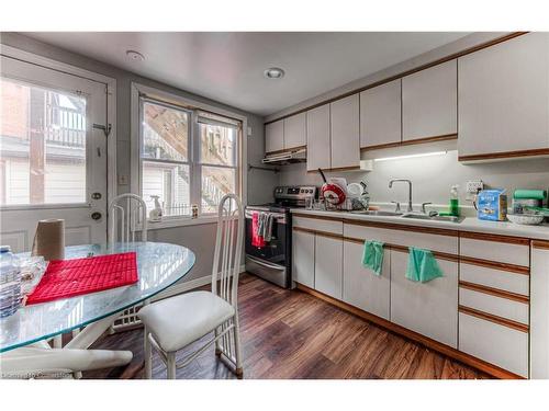 22 Ezra Avenue, Waterloo, ON - Indoor Photo Showing Kitchen With Double Sink