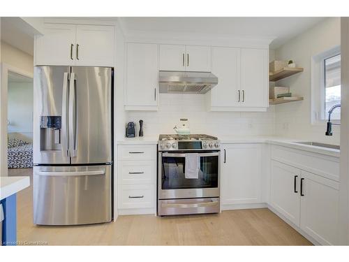 151 Ellis Crescent S, Waterloo, ON - Indoor Photo Showing Kitchen With Stainless Steel Kitchen With Upgraded Kitchen