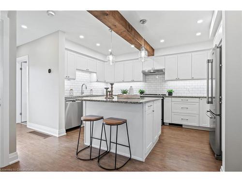 157 Adelaide Street, Kitchener, ON - Indoor Photo Showing Kitchen With Stainless Steel Kitchen With Upgraded Kitchen