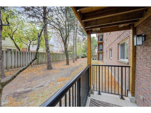 25-3085 Kingsway Drive, Kitchener, ON - Outdoor With Balcony With Exterior