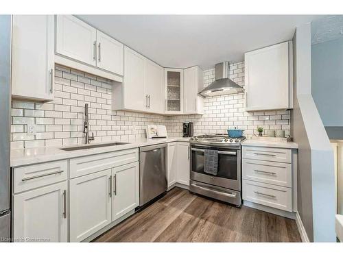 41 Ridgeway Crescent, Kitchener, ON - Indoor Photo Showing Kitchen With Upgraded Kitchen