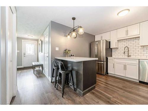 41 Ridgeway Crescent, Kitchener, ON - Indoor Photo Showing Kitchen With Upgraded Kitchen