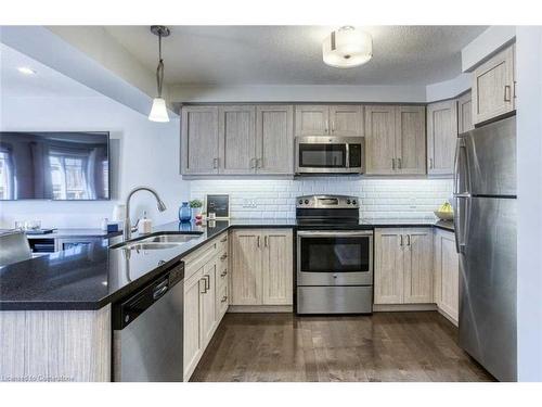 96 Eliza Avenue, Kitchener, ON - Indoor Photo Showing Kitchen With Double Sink