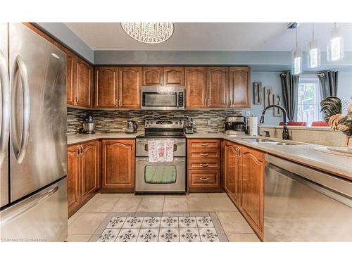 158 Harding Street, Kitchener, ON - Indoor Photo Showing Kitchen With Stainless Steel Kitchen With Double Sink