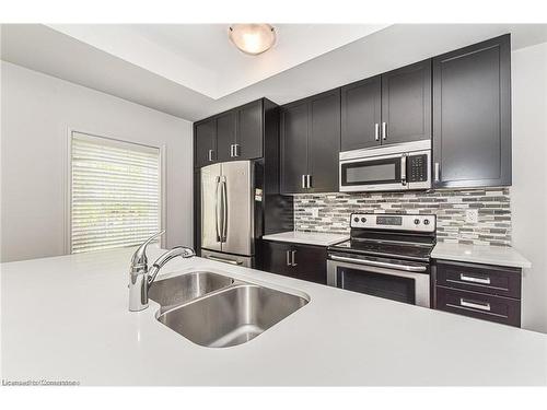 34 Prince Albert Boulevard, Kitchener, ON - Indoor Photo Showing Kitchen With Stainless Steel Kitchen With Double Sink With Upgraded Kitchen