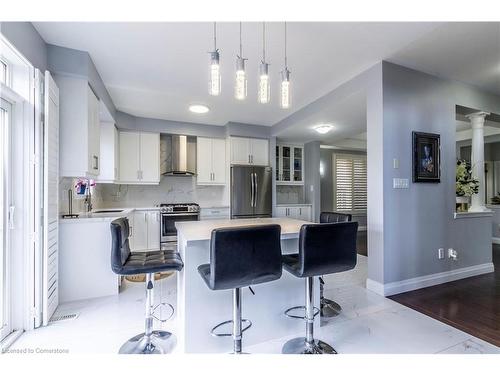 155 Dolman Street, Breslau, ON - Indoor Photo Showing Kitchen With Upgraded Kitchen