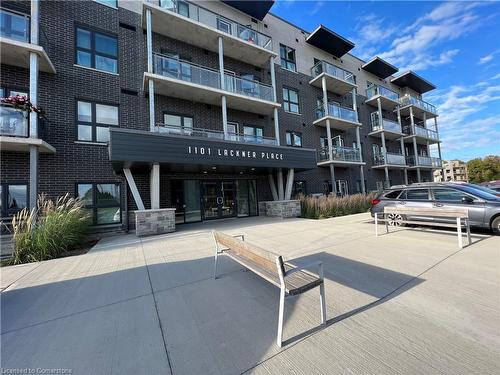 308-1101 Lackner Place, Kitchener, ON - Outdoor With Balcony With Facade