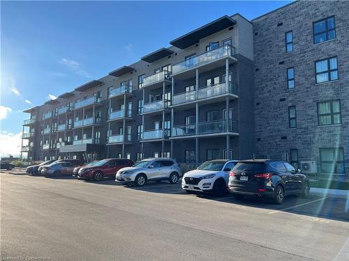 308-1101 Lackner Place, Kitchener, ON - Outdoor With Balcony With Facade