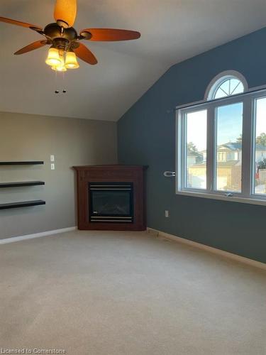 119 Mountain Mint Crescent, Kitchener, ON - Indoor Photo Showing Other Room With Fireplace