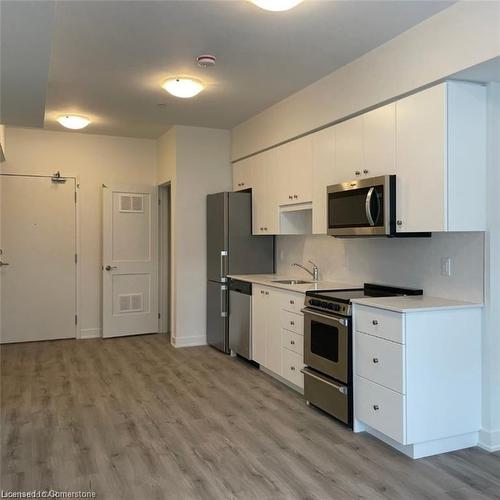 214-110 Fergus Avenue, Kitchener, ON - Indoor Photo Showing Kitchen