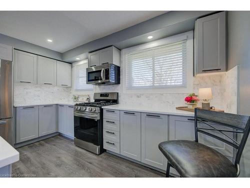 51 Rossford Crescent, Kitchener, ON - Indoor Photo Showing Kitchen With Stainless Steel Kitchen With Upgraded Kitchen