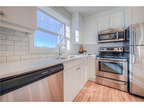 B301-112 Union St E, Waterloo, ON - Indoor Photo Showing Kitchen With Stainless Steel Kitchen With Double Sink