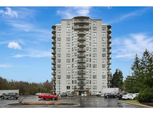 805-255 Keats Way, Waterloo, ON - Outdoor With Balcony With Facade