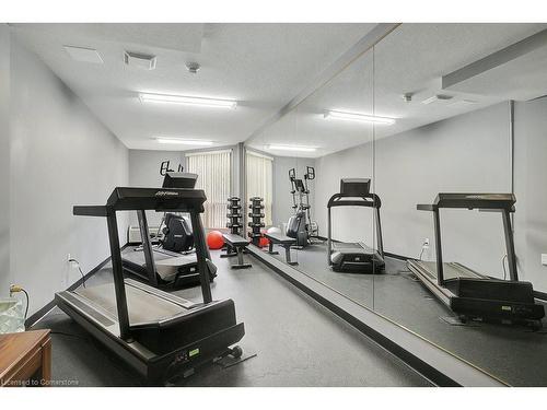 805-255 Keats Way, Waterloo, ON - Indoor Photo Showing Gym Room