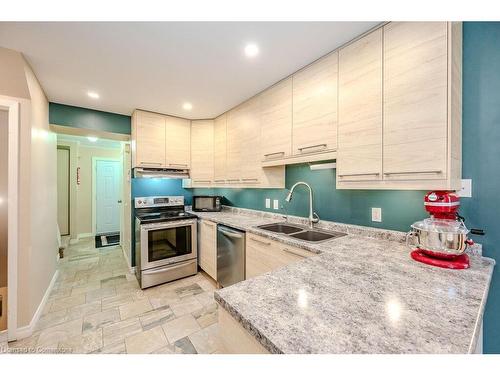 12-30 Green Valley Drive, Kitchener, ON - Indoor Photo Showing Kitchen With Double Sink