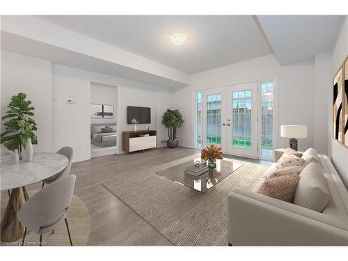 4-403 Westwood Drive, Kitchener, ON - Indoor Photo Showing Living Room