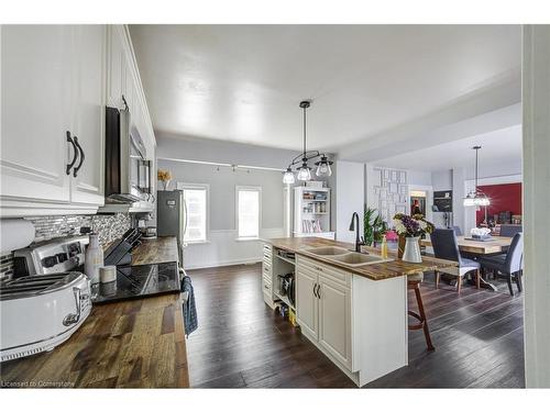 58 Shakespeare Street, Stratford, ON - Indoor Photo Showing Kitchen With Double Sink With Upgraded Kitchen