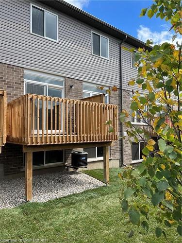 849 Edinburgh Drive, Woodstock, ON - Outdoor With Deck Patio Veranda With Exterior