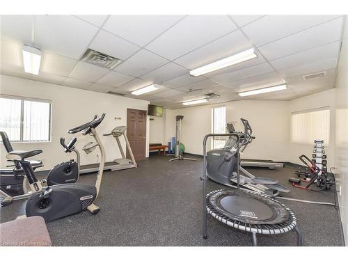 203-265 Westcourt Place, Waterloo, ON - Indoor Photo Showing Gym Room