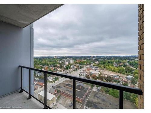 1106-108 Garment Street, Kitchener, ON - Outdoor With Balcony With View With Exterior