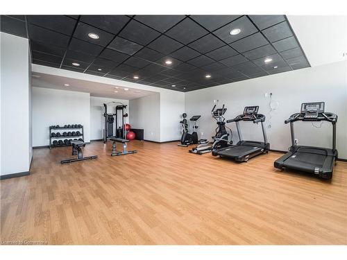 1106-108 Garment Street, Kitchener, ON - Indoor Photo Showing Gym Room