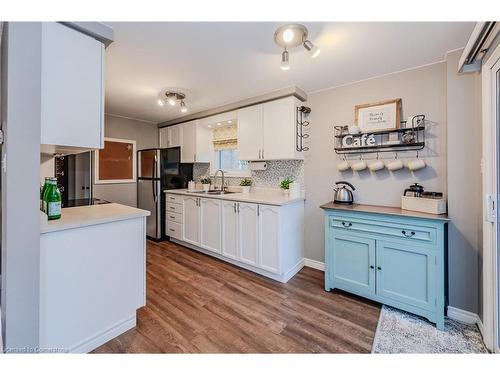 86 Brembel Street, Kitchener, ON - Indoor Photo Showing Kitchen With Double Sink