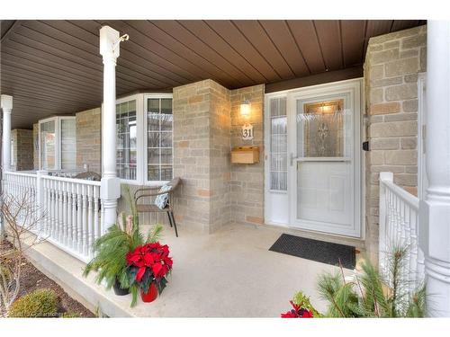 31 Bankside Drive, Kitchener, ON - Outdoor With Deck Patio Veranda With Exterior